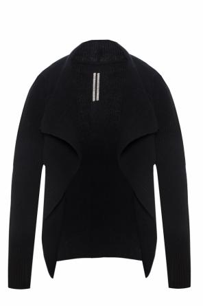 Woolen cardigan with a collar, zdjęcie 1 Woolen cardigan with a collar od Rick Owens